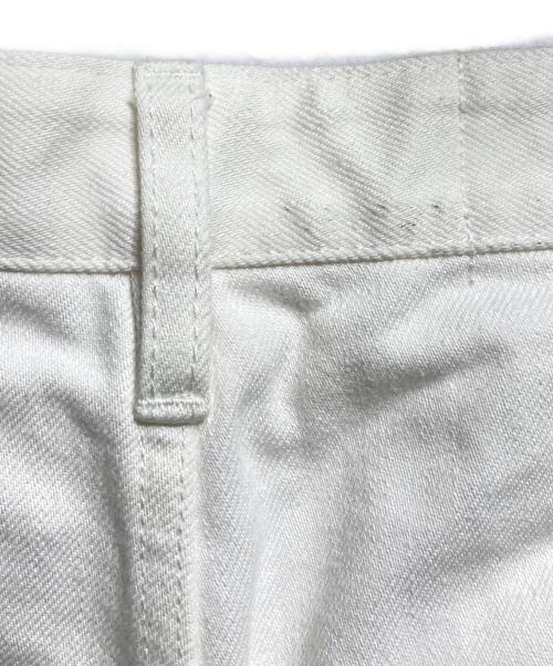JIL SANDER（ジルサンダー）JIL SANDER (ジルサンダー) デニムパンツ ホワイト サイズ:29の古着・服飾アイテム