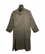 LEMAIREルメール）の古着「WRAP COAT/ラップコート」｜ブラウン