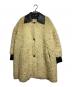 MM6 Maison Margiela（エムエムシックスメゾンマルジェラ）の古着「フェイクファーコート/Faux fur coat」｜ブラック×アイボリー