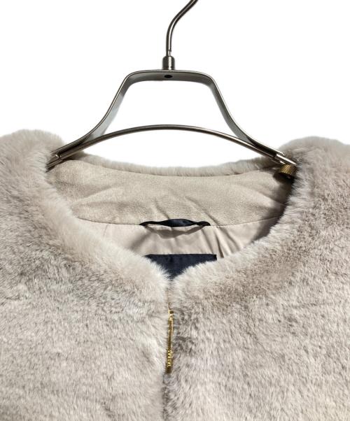 TATRAS（タトラス）TATRAS (タトラス) FREAK'S STORE (フリークスストア) 別注 ILVA ボアブルゾン/Fleece jacket グレージュ サイズ:02の古着・服飾アイテム