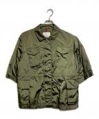 MONCLERモンクレール）の古着「TATIN ナイロンジャケット/Nylon jacket」｜カーキ