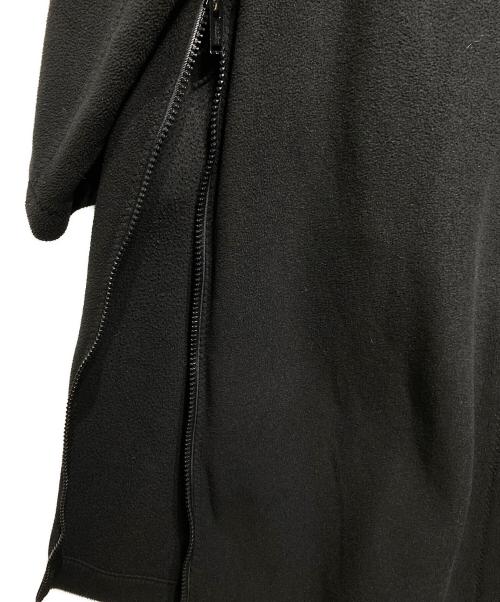 UNDERCOVER（アンダーカバー）UNDERCOVER (アンダーカバー) POLARTECポーラテックフリースオーバーサイズステンカラーコート ブラック サイズ:3の古着・服飾アイテム
