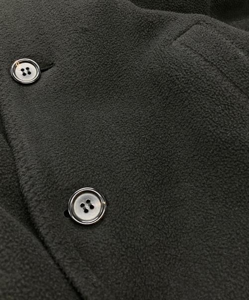 UNDERCOVER（アンダーカバー）UNDERCOVER (アンダーカバー) POLARTECポーラテックフリースオーバーサイズステンカラーコート ブラック サイズ:3の古着・服飾アイテム
