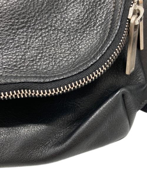 RICK OWENS（リックオウエンス）RICK OWENS (リックオウエンス) Small Duffle Bum Bag/スモールダッフルウエストバッグ ブラック サイズ:不明の古着・服飾アイテム