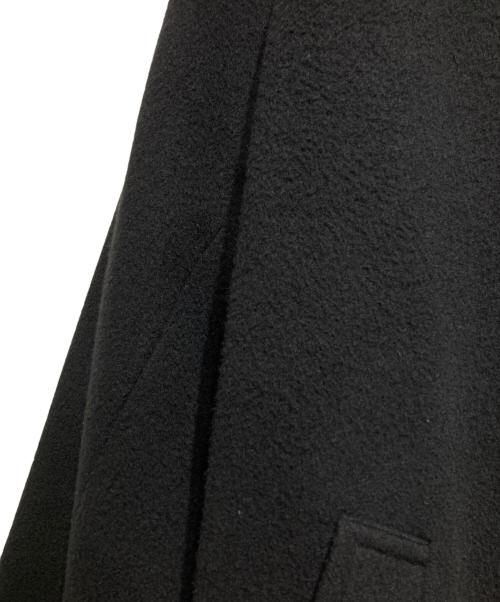 AURALEE（オーラリー）AURALEE (オーラリー) CASHMERE WOOL MOSSER SOUTIEN COLLAR COAT/カシミヤウールステンカラーコート ブラック サイズ:5の古着・服飾アイテム