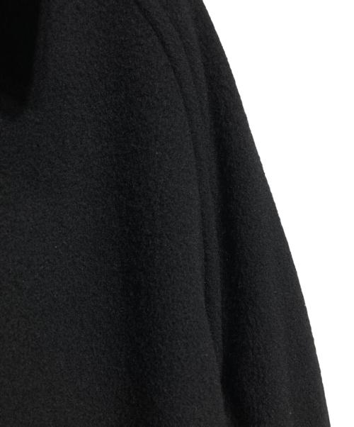 AURALEE（オーラリー）AURALEE (オーラリー) CASHMERE WOOL MOSSER SOUTIEN COLLAR COAT/カシミヤウールステンカラーコート ブラック サイズ:5の古着・服飾アイテム