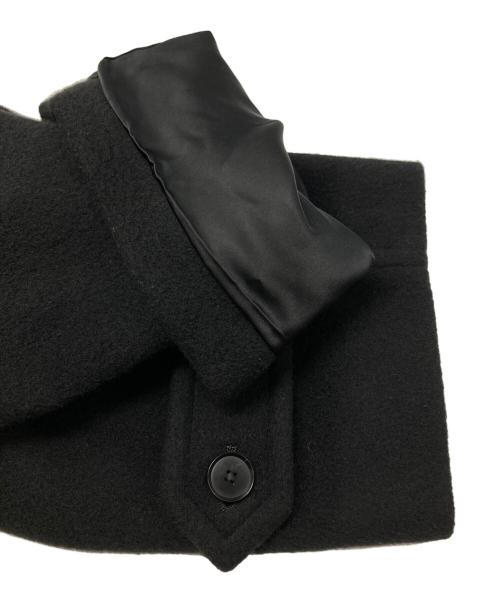 AURALEE（オーラリー）AURALEE (オーラリー) CASHMERE WOOL MOSSER SOUTIEN COLLAR COAT/カシミヤウールステンカラーコート ブラック サイズ:5の古着・服飾アイテム