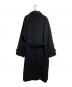 AURALEE (オーラリー) CASHMERE WOOL MOSSER SOUTIEN COLLAR COAT/カシミヤウールステンカラーコート ブラック サイズ:5：100000円