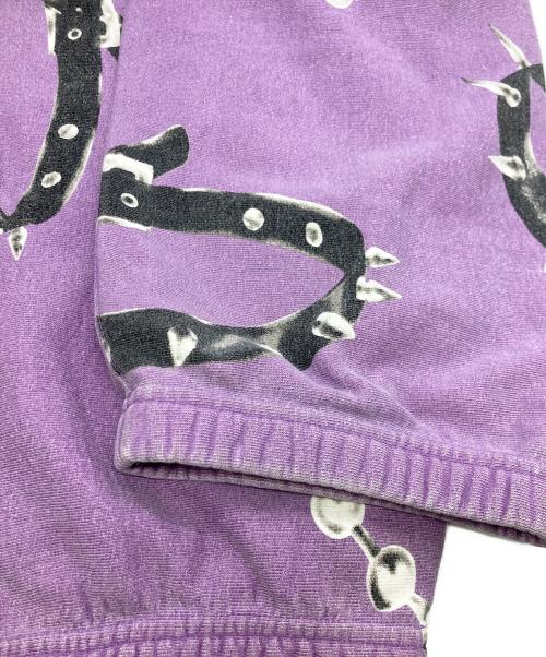 SUPREME（シュプリーム）SUPREME (シュプリーム) STUDDED COLLARS SWEATPANTS パープル サイズ:XLの古着・服飾アイテム