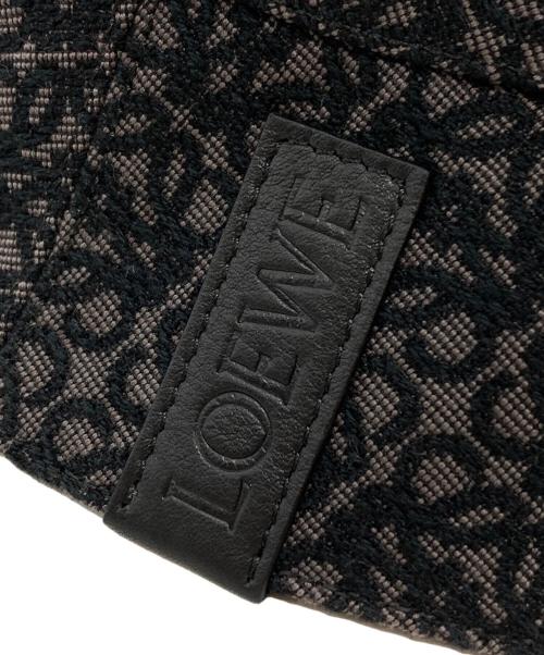 LOEWE（ロエベ）LOEWE (ロエベ) ジャガードリバーシブルハット/Reversible Jacquard Hat ブラックの古着・服飾アイテム
