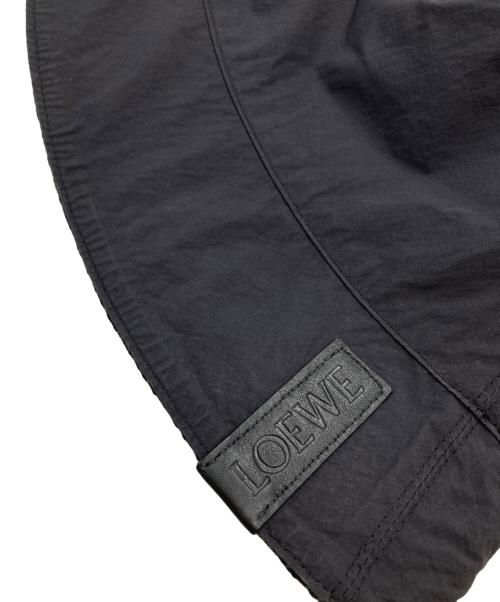 LOEWE（ロエベ）LOEWE (ロエベ) ジャガードリバーシブルハット/Reversible Jacquard Hat ブラックの古着・服飾アイテム
