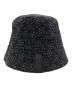 LOEWE (ロエベ) ジャガードリバーシブルハット/Reversible Jacquard Hat ブラック：25000円