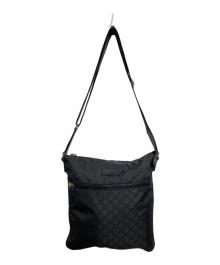GUCCI（グッチ）の古着「GGショルダーバッグ/GG shoulder bag」｜ブラック