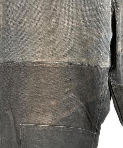 JUNYA WATANABE COMME des GARCONS（(ジュンヤワタナベ コムデギャルソン）綿ダックフェイクレザー パッチワーク ペインターパンツ/Cotton duck and faux leather patchwork painter pantsの古着・服飾アイテム