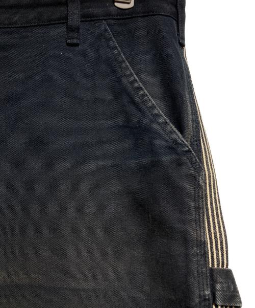 JUNYA WATANABE COMME des GARCONS（(ジュンヤワタナベ コムデギャルソン）綿ダックフェイクレザー パッチワーク ペインターパンツ/Cotton duck and faux leather patchwork painter pantsの古着・服飾アイテム