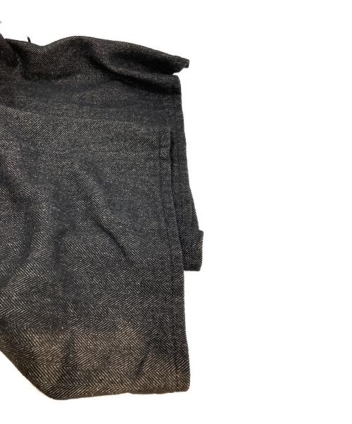 Y's（ワイズ）Y's (ワイズ) ウールヘリンボーンサルエルパンツ/Wool Herringbone Sarouel Pants ブラック サイズ:2の古着・服飾アイテム