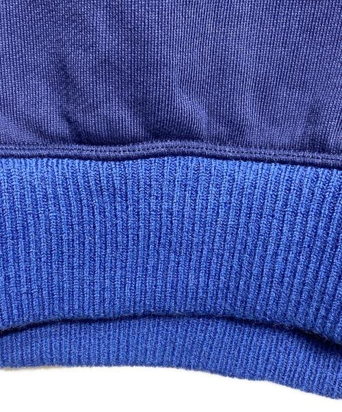 LOEWE（ロエベ）LOEWE (ロエベ) アナグラムコットンリブスウェット/Anagram Cotton Rib Sweatshirt イエロー×ネイビー サイズ:Mの古着・服飾アイテム