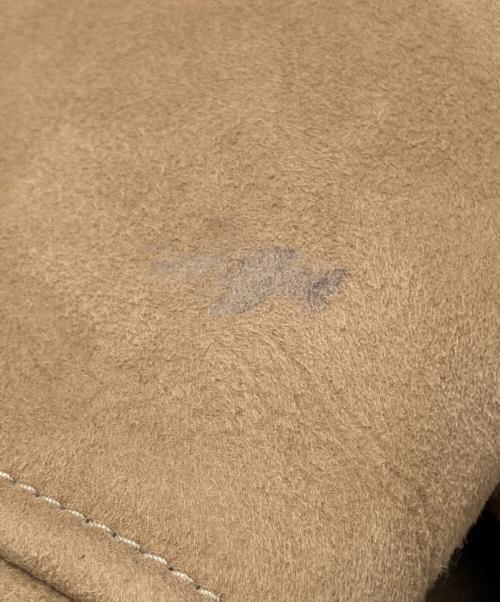 EMMETI（エンメティ）EMMETI (エンメティ) シアリングムートン4Bジャケット/Shearling Mouton 4-Button Jacket ベージュ サイズ:50の古着・服飾アイテム