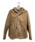 EMMETI（エンメティ）の古着「シアリングムートン4Bジャケット/Shearling Mouton 4-Button Jacket」｜ベージュ