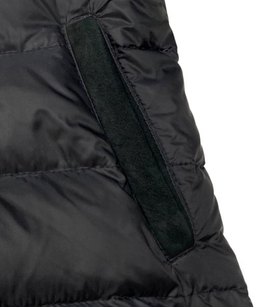 EMMETI（エンメティ）EMMETI (エンメティ) ムートン切替ダウンコート/Down coat with mouton panels ブラック サイズ:48の古着・服飾アイテム