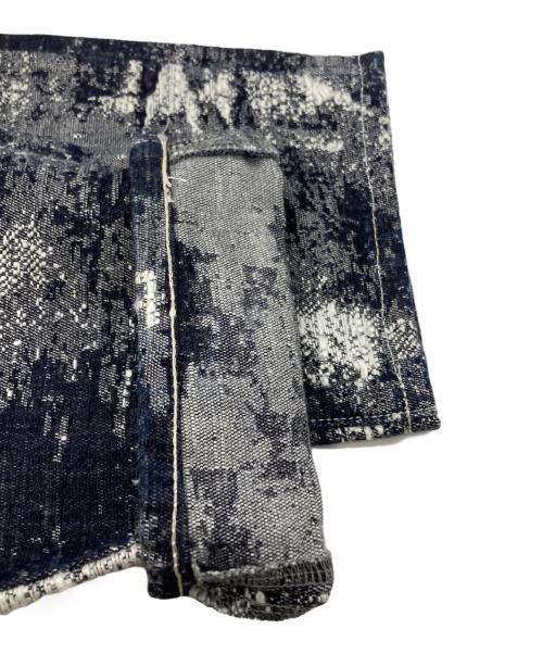 TAAKK（ターク）TAAKK (ターク) ジャガードデニムパンツ/Jacquard denim pants インディゴ サイズ:1の古着・服飾アイテム