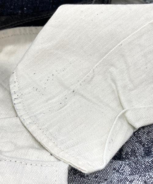 TAAKK（ターク）TAAKK (ターク) ジャガードデニムパンツ/Jacquard denim pants インディゴ サイズ:1の古着・服飾アイテム