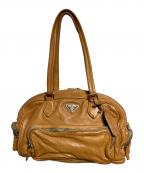 PRADAプラダ）の古着「ショルダーバッグ/Shoulder bag」｜ベージュ