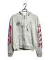 OFFWHITE（オフホワイト）の古着「ダイアグ ステンシル ジップト フーディー/DIAG STENCIL ZIPPED HOODIE」｜ホワイト