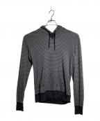 DIOR HOMMEディオール オム）の古着「BEE刺繍プルオーバーパーカー/Bee embroidered pullover hoodie」｜グレー