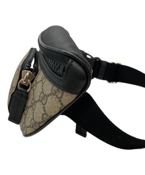 GUCCI（グッチ）GUCCI (グッチ) GGスプリームクロスクロスボディバッグ/GG Supreme canvas crossbody bag ベージュの古着・服飾アイテム
