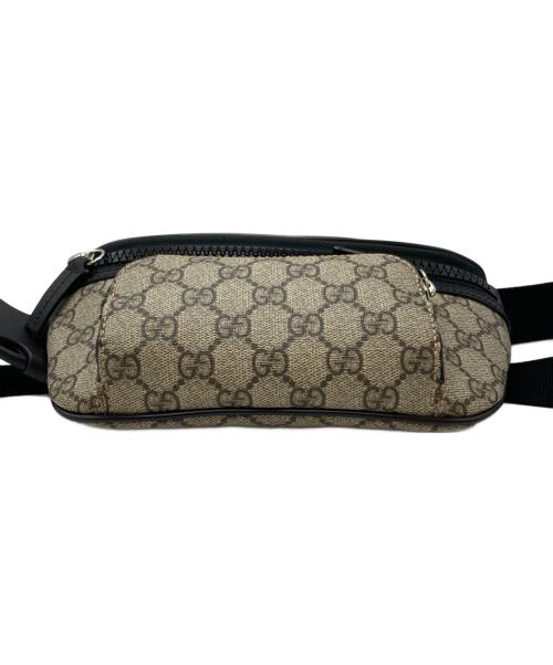 GUCCI（グッチ）GUCCI (グッチ) GGスプリームクロスクロスボディバッグ/GG Supreme canvas crossbody bag ベージュの古着・服飾アイテム