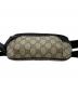 中古・古着 GUCCI (グッチ) GGスプリームクロスクロスボディバッグ/GG Supreme canvas crossbody bag ベージュ：80000円