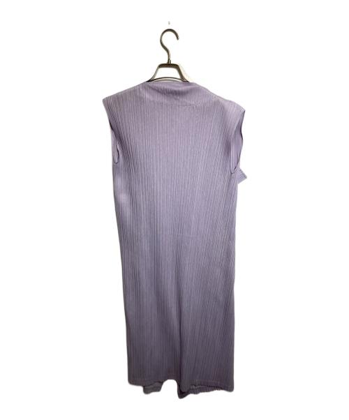 PLEATS PLEASE（プリーツプリーズ）PLEATS PLEASE (プリーツプリーズ) プリーツワンピース/Pleated dress パープル サイズ:3の古着・服飾アイテム