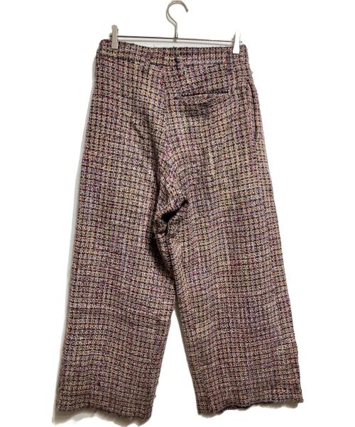 SHINYA KOZUKA（シンヤコズカ）SHINYA KOZUKA (シンヤコズカ) OLD FASHIONED TROUSERS ピンク サイズ:Sの古着・服飾アイテム