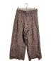 SHINYA KOZUKA（シンヤコズカ）の古着「OLD FASHIONED TROUSERS」｜ピンク