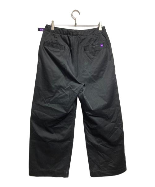 THE NORTHFACE PURPLELABEL（ザ・ノースフェイス パープルレーベル）THE NORTHFACE PURPLELABEL (ザ・ノースフェイス パープルレーベル) Chino Wide Straight Field Pants/チノ・ワイドストレート・フィールドパンツ ブラック サイズ:32の古着・服飾アイテム