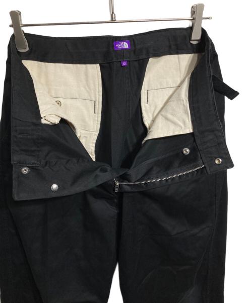 THE NORTHFACE PURPLELABEL（ザ・ノースフェイス パープルレーベル）THE NORTHFACE PURPLELABEL (ザ・ノースフェイス パープルレーベル) Chino Wide Straight Field Pants/チノ・ワイドストレート・フィールドパンツ ブラック サイズ:32の古着・服飾アイテム