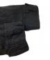中古・古着 COMME des GARCONS HOMME PLUS (コムデギャルソンオムプリュス) ウール縮絨ダブルロングコート/• Boiled wool double-breasted long coat ブラック サイズ:L：55000円