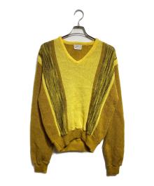 MILFORD（ミルフォード）の古着「モヘア混ニット/Mohair-blend knit」｜イエロー
