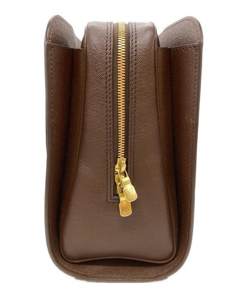 LOUIS VUITTON（ルイ ヴィトン）LOUIS VUITTON (ルイ ヴィトン) ハンドバッグ/Handbag ブラウンの古着・服飾アイテム