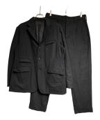 Engineered Garmentsエンジニアド ガーメンツ）の古着「ウール混ヘリンボーンセットアップ/Wool-blend herringbone co-ord set」｜ブラック