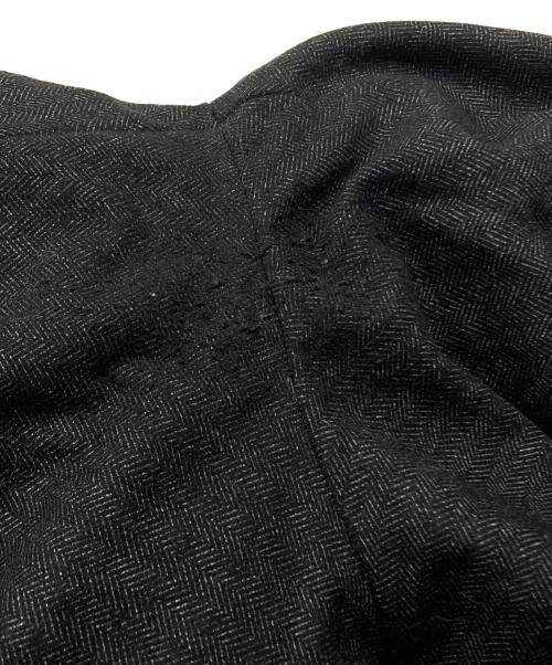 Engineered Garments（エンジニアド ガーメンツ）Engineered Garments (エンジニアド ガーメンツ) ウール混ヘリンボーンセットアップ/Wool-blend herringbone co-ord set ブラック サイズ:Lの古着・服飾アイテム