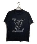 LOUIS VUITTONルイ ヴィトン）の古着「NBAコラボロゴTシャツ/NBA Collaboration Logo T-Shirt」｜ブラック