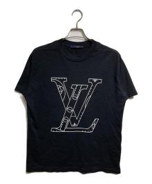 LOUIS VUITTON（ルイ ヴィトン）の古着「NBAコラボロゴTシャツ/NBA Collaboration Logo T-Shirt」｜ブラック