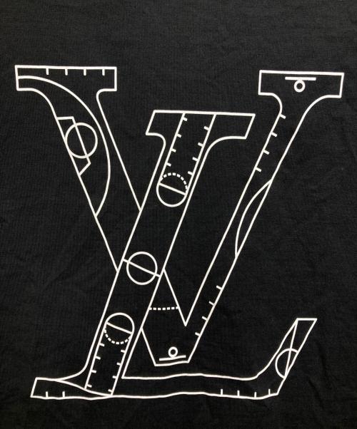 LOUIS VUITTON（ルイ ヴィトン）LOUIS VUITTON (ルイ ヴィトン) NBAコラボロゴTシャツ/NBA Collaboration Logo T-Shirt ブラック サイズ:Mの古着・服飾アイテム