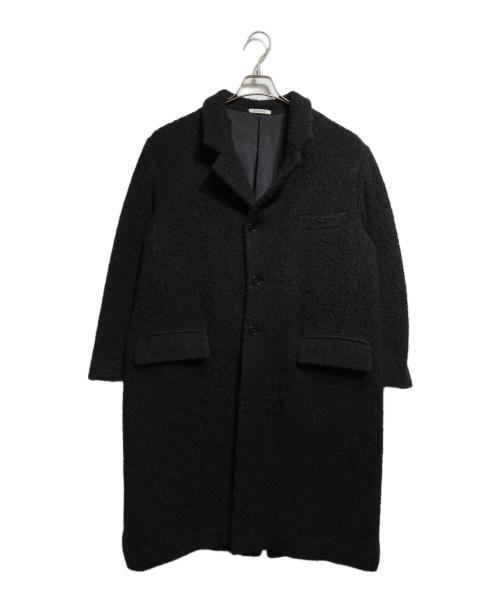 COUTURE D’ADAM（クチュール・ド・アダム）COUTURE D’ADAM (クチュール・ド・アダム) Alpaca Italian Tweed Coat/ アルパカ・イタリアンツイード・コート ブラック サイズ:40の古着・服飾アイテム