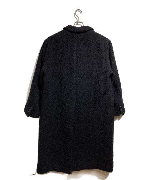 COUTURE D’ADAM（クチュール・ド・アダム）COUTURE D’ADAM (クチュール・ド・アダム) Alpaca Italian Tweed Coat/ アルパカ・イタリアンツイード・コート ブラック サイズ:40の古着・服飾アイテム
