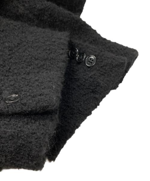 COUTURE D’ADAM（クチュール・ド・アダム）COUTURE D’ADAM (クチュール・ド・アダム) Alpaca Italian Tweed Coat/ アルパカ・イタリアンツイード・コート ブラック サイズ:40の古着・服飾アイテム