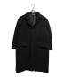 COUTURE D’ADAM（クチュール・ド・アダム）の古着「Alpaca Italian Tweed Coat/ アルパカ・イタリアンツイード・コート」｜ブラック