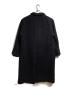 COUTURE D’ADAM (クチュール・ド・アダム) Alpaca Italian Tweed Coat/ アルパカ・イタリアンツイード・コート ブラック サイズ:40：25000円